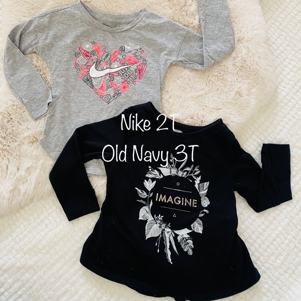 Toddler girls tops #nike #oldnavy